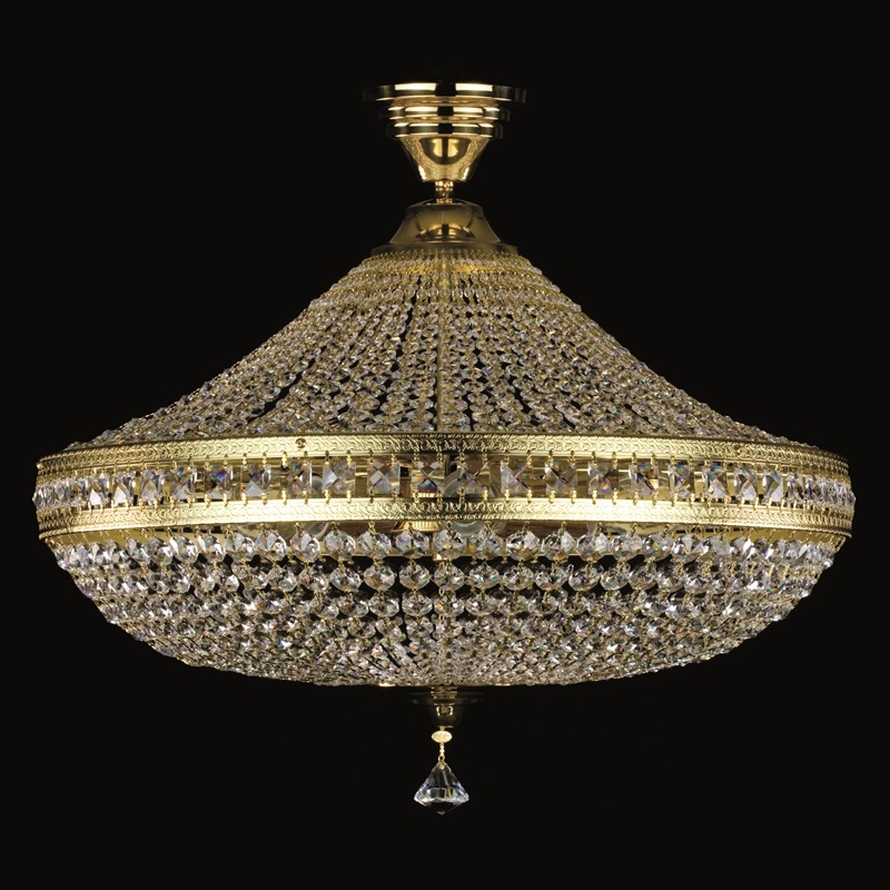 Корзины и потолочные светильники